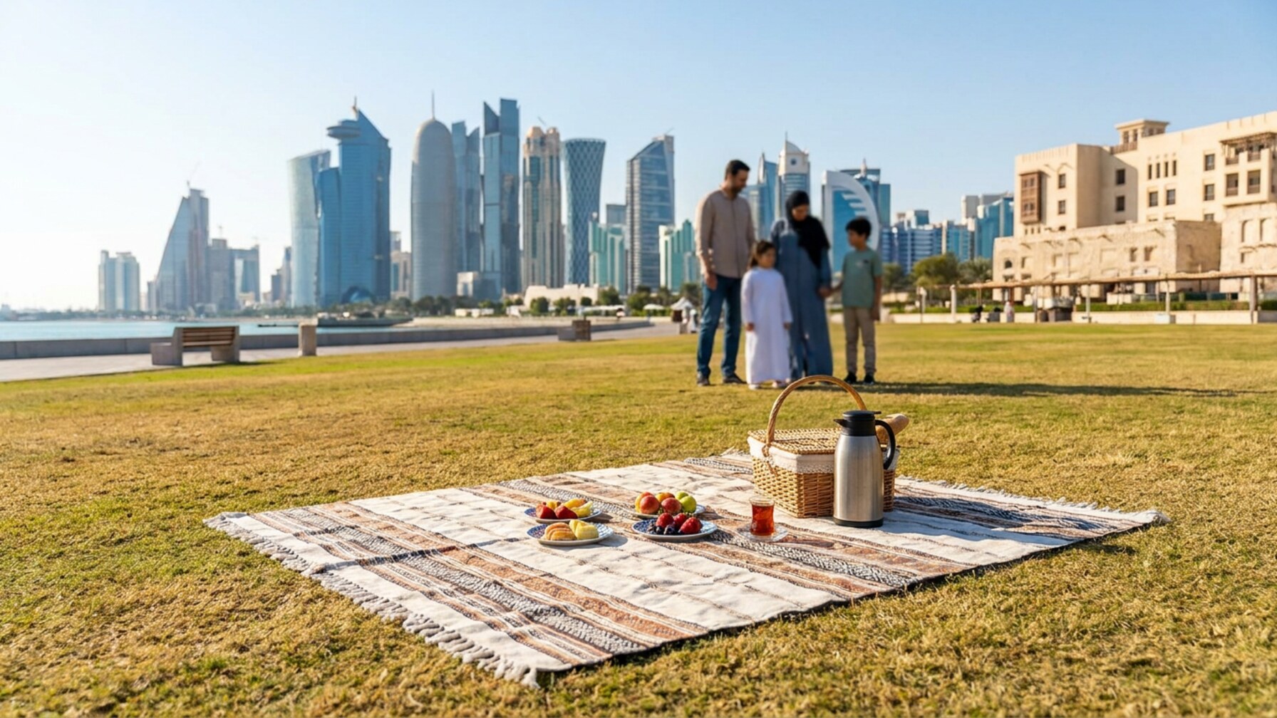 جزيرة اللؤلؤة-قطر: حياة على شاطئ الريفيرا العربية في الدوحة