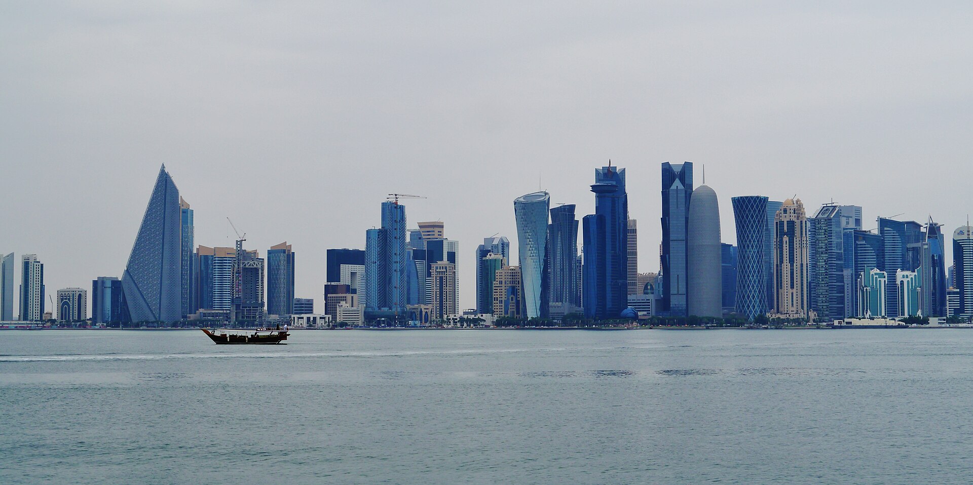 A walk along the Doha Corniche, the capital's waterfront crescent